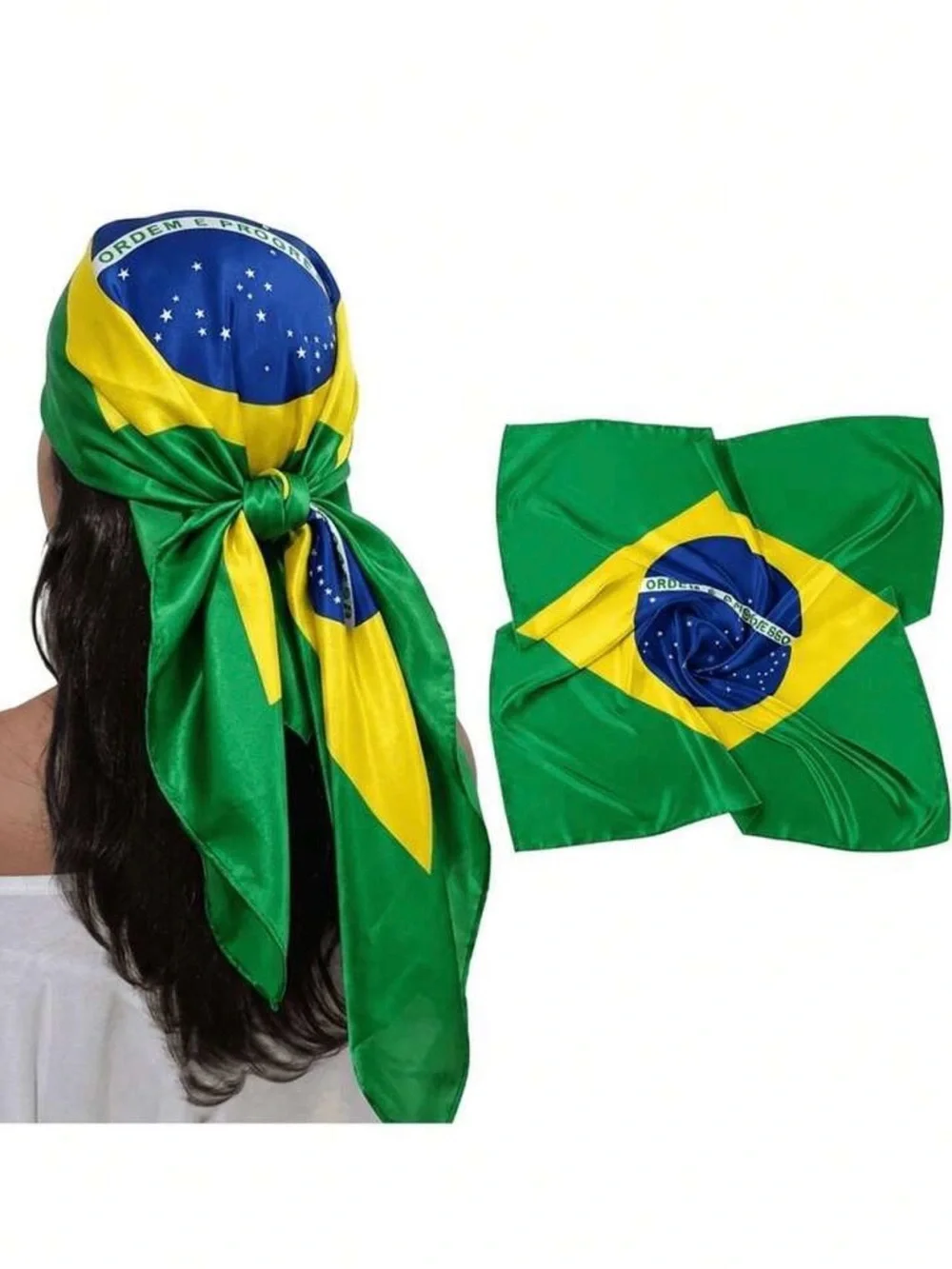 N/A satin headscarf